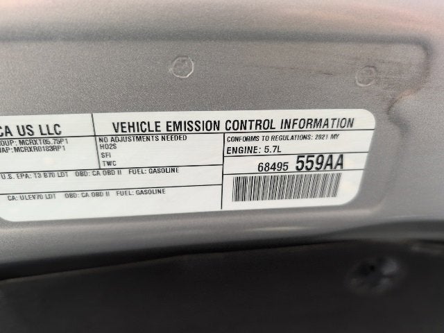 2021 RAM 1500 Laramie